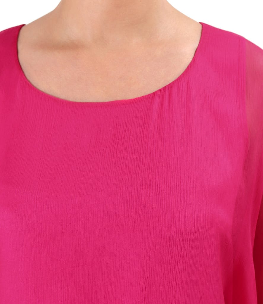 Rochie fluture din voal de matase naturala