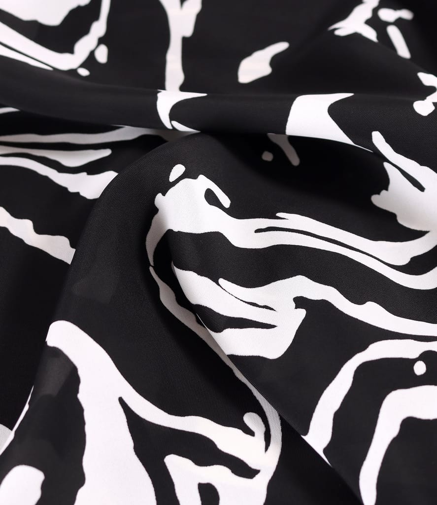 Rochie eleganta din viscoza imprimata