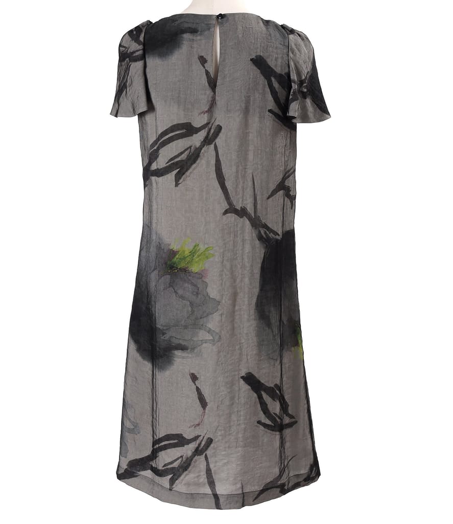 Rochie din viscoza dublata cu strat de organza