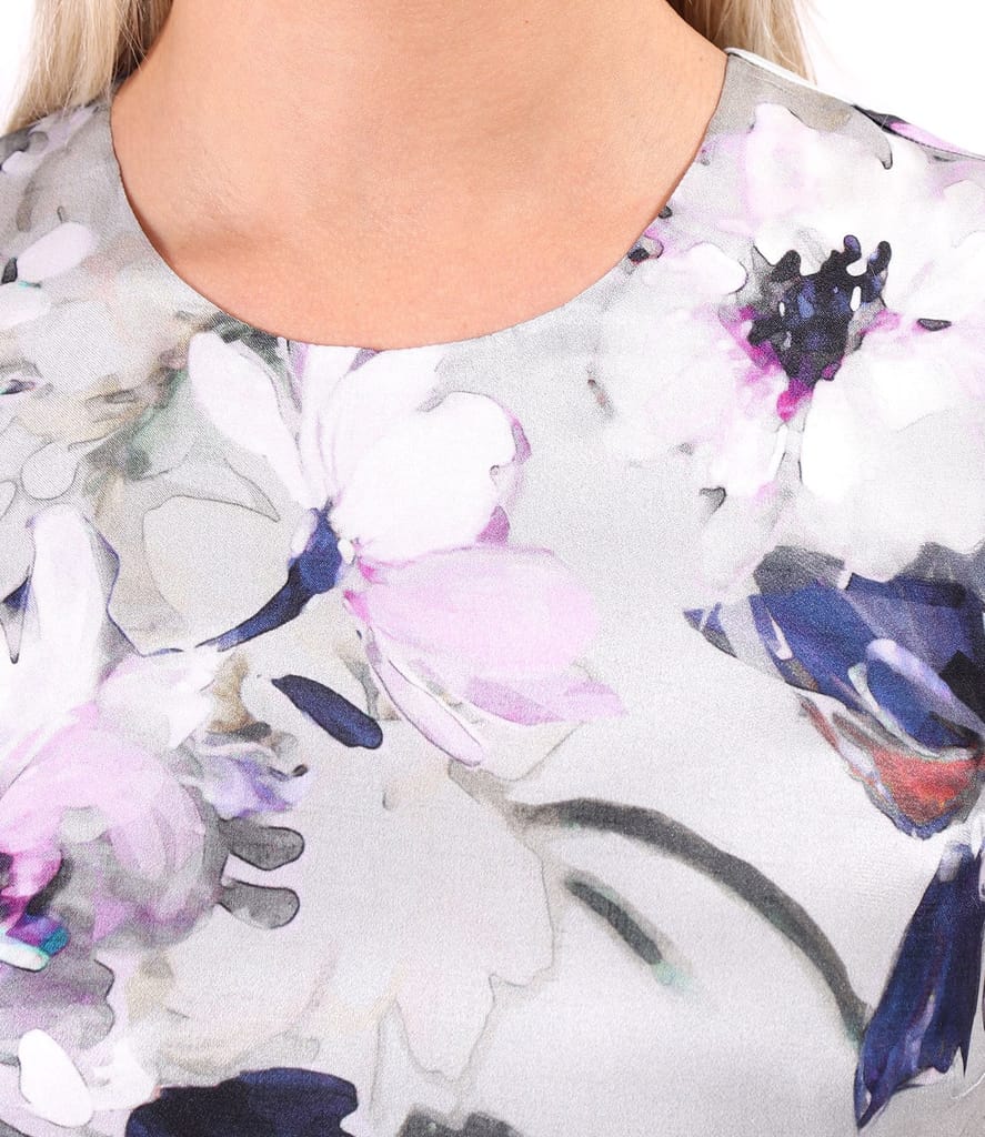 Rochie eleganta lunga din viscoza cu matase naturala
