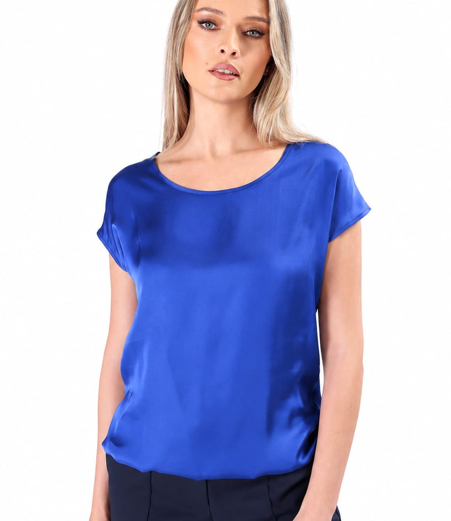Bluza eleganta lejera din viscoza satinata