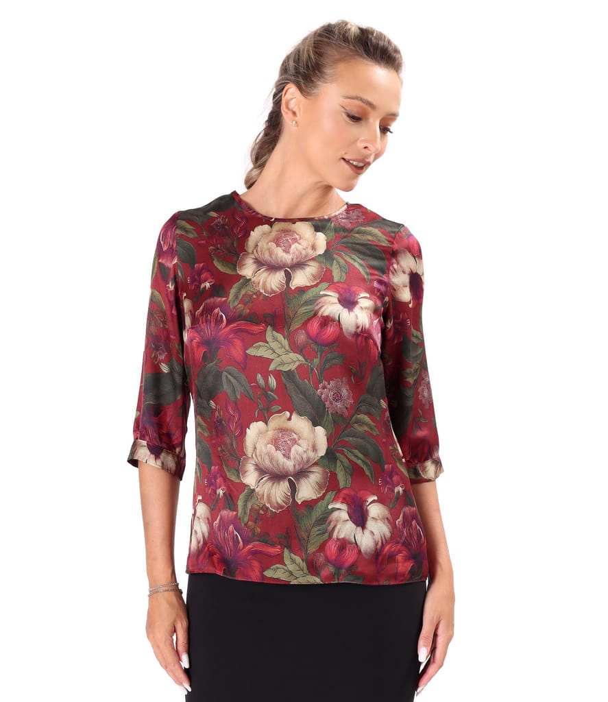 Bluza eleganta din viscoza cu matase naturala