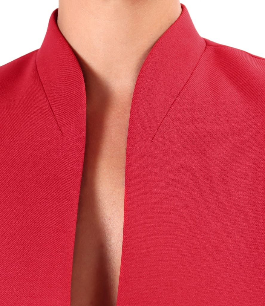Sacou office din stofa elastica cu lana virgina