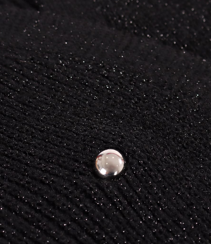 Cardigan tricotat cu doua randuri de nasturi