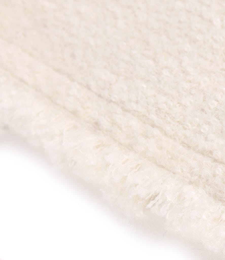 Fusta office din bucle cu lana si alpaca