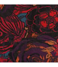 Bluza din tul elastic cu imprimeu floral