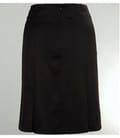 Fusta stofa neagra in cute duble
