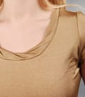 Tricou jerse satinat