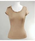 Tricou jerse satinat