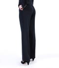 Pantaloni din saten negru