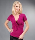 Tricou cu esarfa