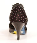 Pantofi din piele lacuita neagra Irregular Choice 3576