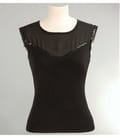 Bluza cu aplicatie pe platca