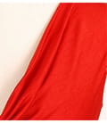 Rochie jerse uni cu falduri