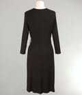 Rochie jerse uni cu catarama