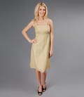 Rochie ocazie cu efect satinat