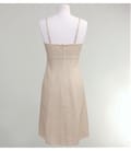 Rochie ocazie cu efect satinat