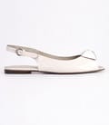 Sandale Sniks din piele lacuita crem 787