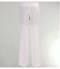 Pantaloni din viscoza creponata alba