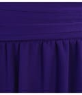 Rochie voal cu bretele si accesoriu floare cu strass