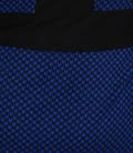 Rochie jerse imprimat cu cordon
