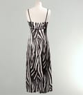 Rochie lunga din saten elastic cu bretele