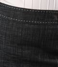 Fusta eleganta gri cu tighel contrast