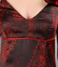 Rochie lunga din saten elastic cu bretele