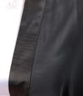 Bolero din voal negru cu garnitura din saten elastic