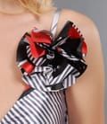 Rochie lunga din saten elastic cu bretele
