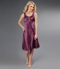Rochie din saten elastic imprimat