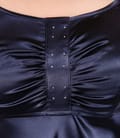 Rochie din saten elastic uni