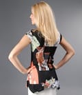 Tricou lejer din jerse imprimat