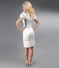 Rochie eleganta cu aplicatie dantela