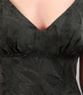 Rochie din viscoza brocart neagra