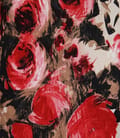 Rochie jerse imprimat cu nod pe bust