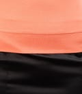 Tricou din jerse uni cu umeri cazuti