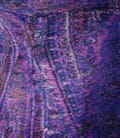 Rochie fluida din matase mov imprimata cu aripioare