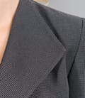 Sacou office gri cu funda