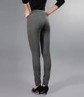 Pantaloni din jerse gros gri