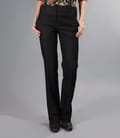 Pantaloni cu buzunare din tesatura elastica gri
