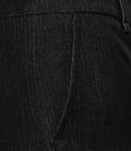 Pantaloni cu buzunare din tesatura elastica gri