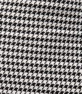 Fusta eleganta din tesatura elastica alb-negru