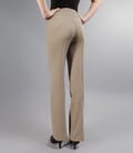 Pantaloni din lana virgina elastica cu cordon lat