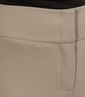 Pantaloni din lana virgina elastica cu cordon lat