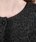 Pulover din jerse gros elastic cu lana virgina