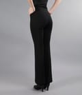 Pantaloni office din lana virgina elastica
