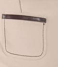 Fusta din bumbac elastic cu tighele in ton si buzunare