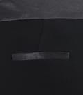 Pantaloni eleganti cu garnitura saten
