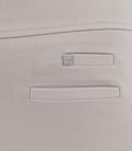 Pantaloni cu buzunare din stofa elastica gri